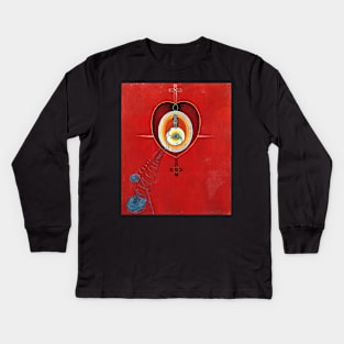 High Resolution Hilma af Klint The Dove No 8 Group Ix 1915 Kids Long Sleeve T-Shirt